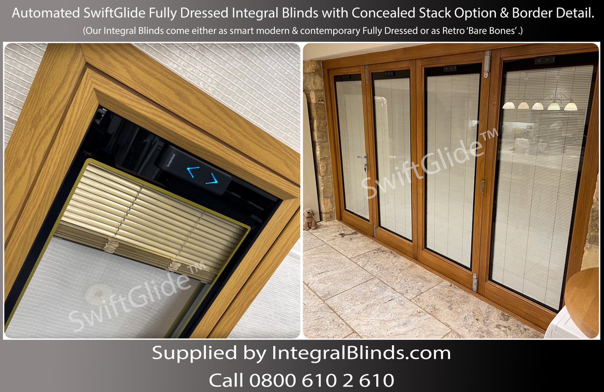 IntegralBlinds's tweet photo. #SwiftGlide™ #IntegralBlinds #IntegratedBlinds - The worlds only Fully Dressed Integral Blinds. https://t.co/sWCR2QvDxj