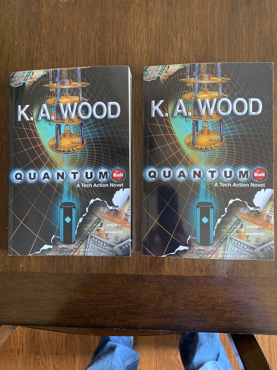 KenWoodOnTech's tweet photo. Fan photo of their book #QuantumBall. This is a family of books from Virginia. You can find #QuantumBall at @amazon @Apple @BarnsNoble2 and many others. In paper book and eBook formats. I'd love to hear what you think of the story.
https://t.co/edpFrYCbbe https://t.co/cOge3ReKxr