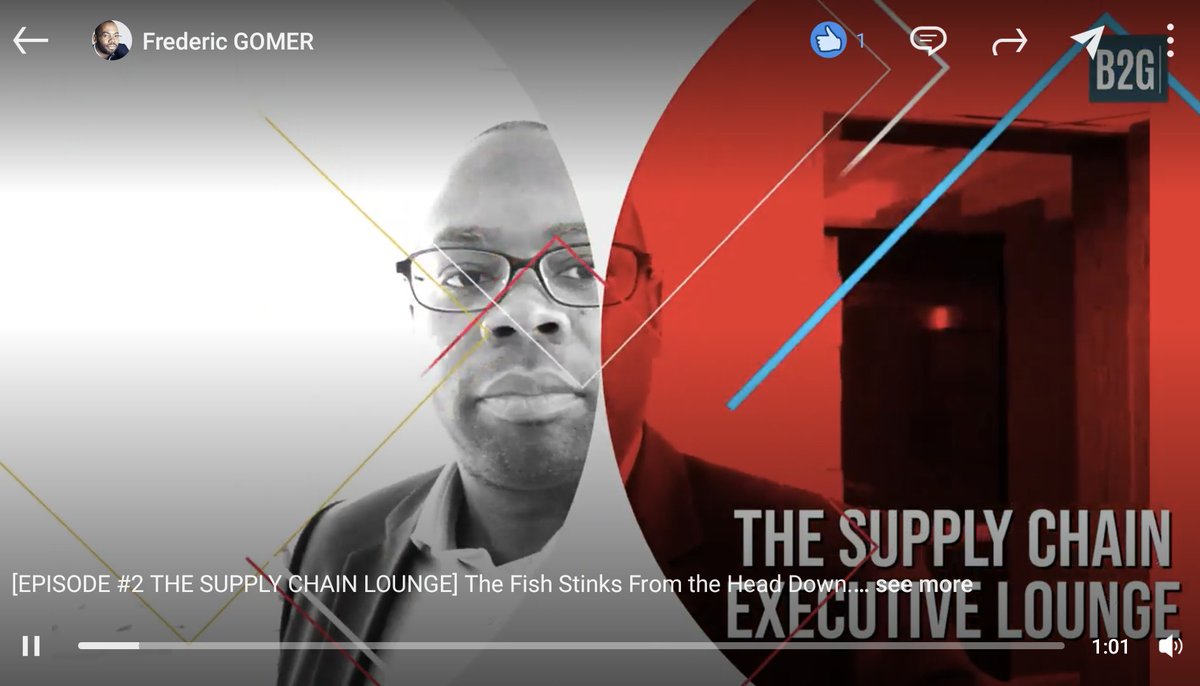 Episode 2 is out ! The Supply Chain Executive Lounge: The Fish Stinks From the Head Down
Check it out: linkedin.com/posts/frederic…