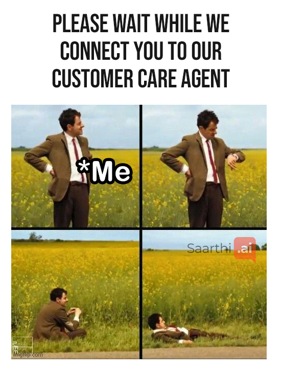 saarthi_ai's tweet photo. As a contact center manager, you value your time.
Why do you expect your customers won't value theirs?

#customerexperience #callcenter #badcallcenter #poorcustomerservice #customerservice #contactcenter #voiceAI #artificialintelligence #ConversationalAI https://t.co/Syt2leoAOR