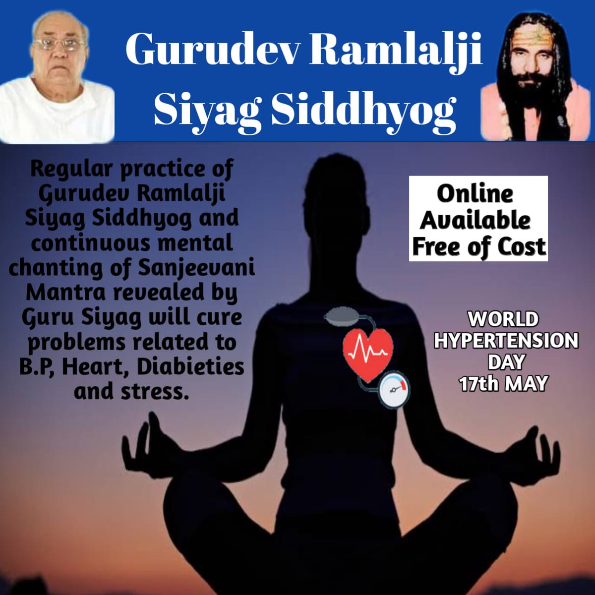 Yoga opens the door to the power the wisdome  the creativity of the universe
Yoga day
#worldhypertensionday17may