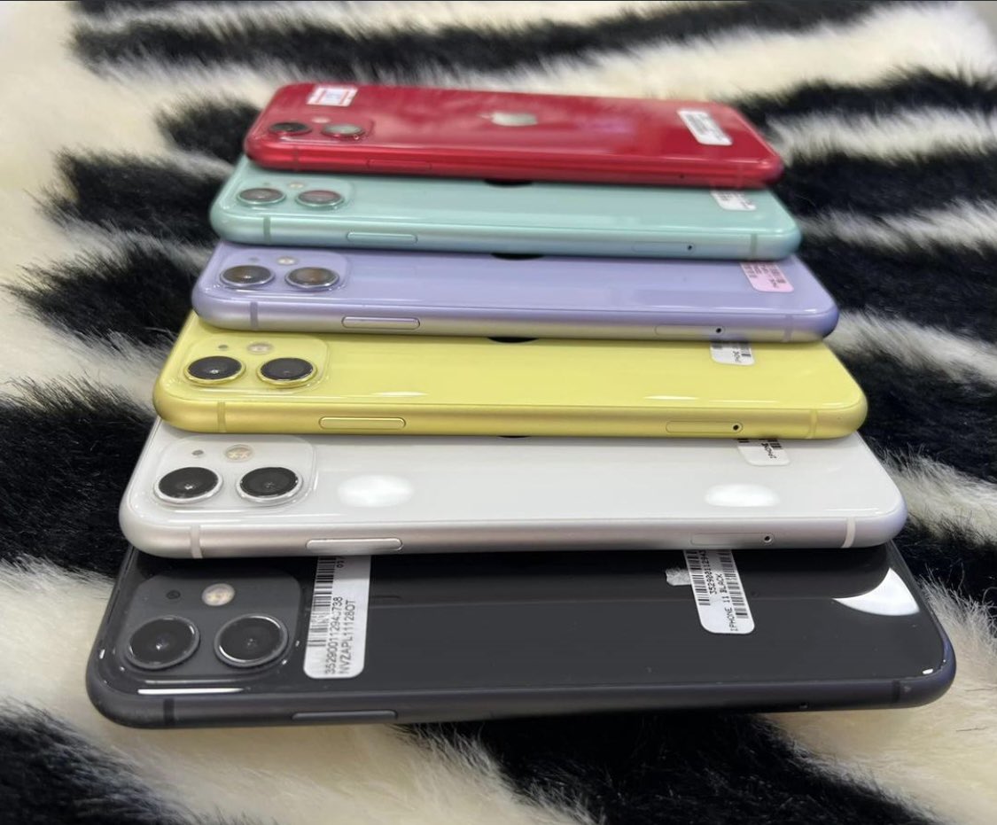 sologajets's tweet photo. Which Color would you go for? @sologajets brings you Quality!

~The i11 64gb @ now 1.55m
~The i11 128gb @ now 1.65m

📞0702441411 #Sologadgets https://t.co/b9vfDXjVTk