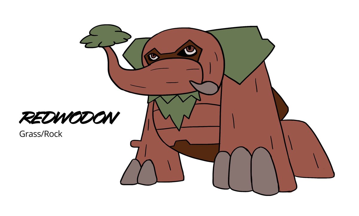 It’s always been on my bucket list to design a whole a region of Fakemon and these are my first 4 concepts. Hope one of my babies gets picked up for the video 🤟🏽#Truegreen7redesign3