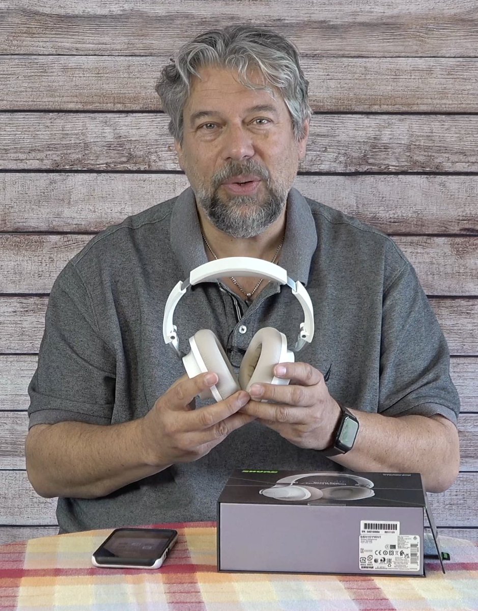DaveTaylor's tweet image. New headphones from @Shure? Definitely worth checking out! Here's my demo and review of the beautiful AONIC 40 Noise Canceling Bluetooth Headphones: youtube.com/watch?v=QZkxXJ… #shure #aonic #aonic40 #bluetooth #anc #headphones
