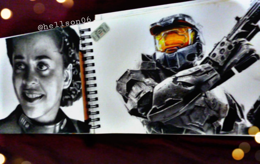 Hellson0061's tweet photo. @oliveisgrayy Miranda Keyes Drawing #HaloTheSeries  #ParamountPlus #Halo #HaloSeries https://t.co/AIGjxOhTIu
