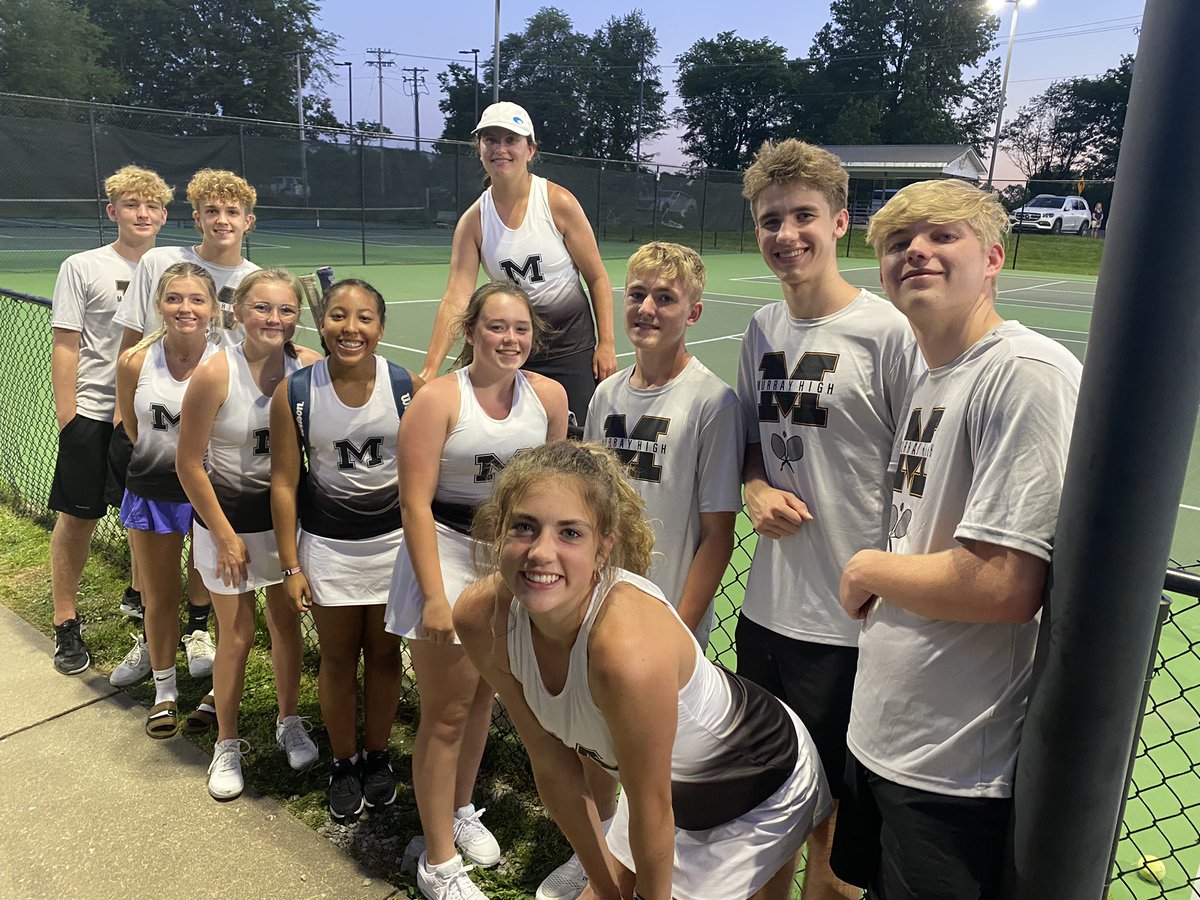 So proud of our Regional team!Congrats to Macee &amp; Grant for winning two matches today &amp; advancing to the quarterfinals tomorrow! Congrats to Avery &amp; Malaika for winning their first match! The future looks great for this young team! <a href="/MurrayTigers/">Murray High Athletics</a> <a href="/MurraySchools/">Murray Independent Schools</a>