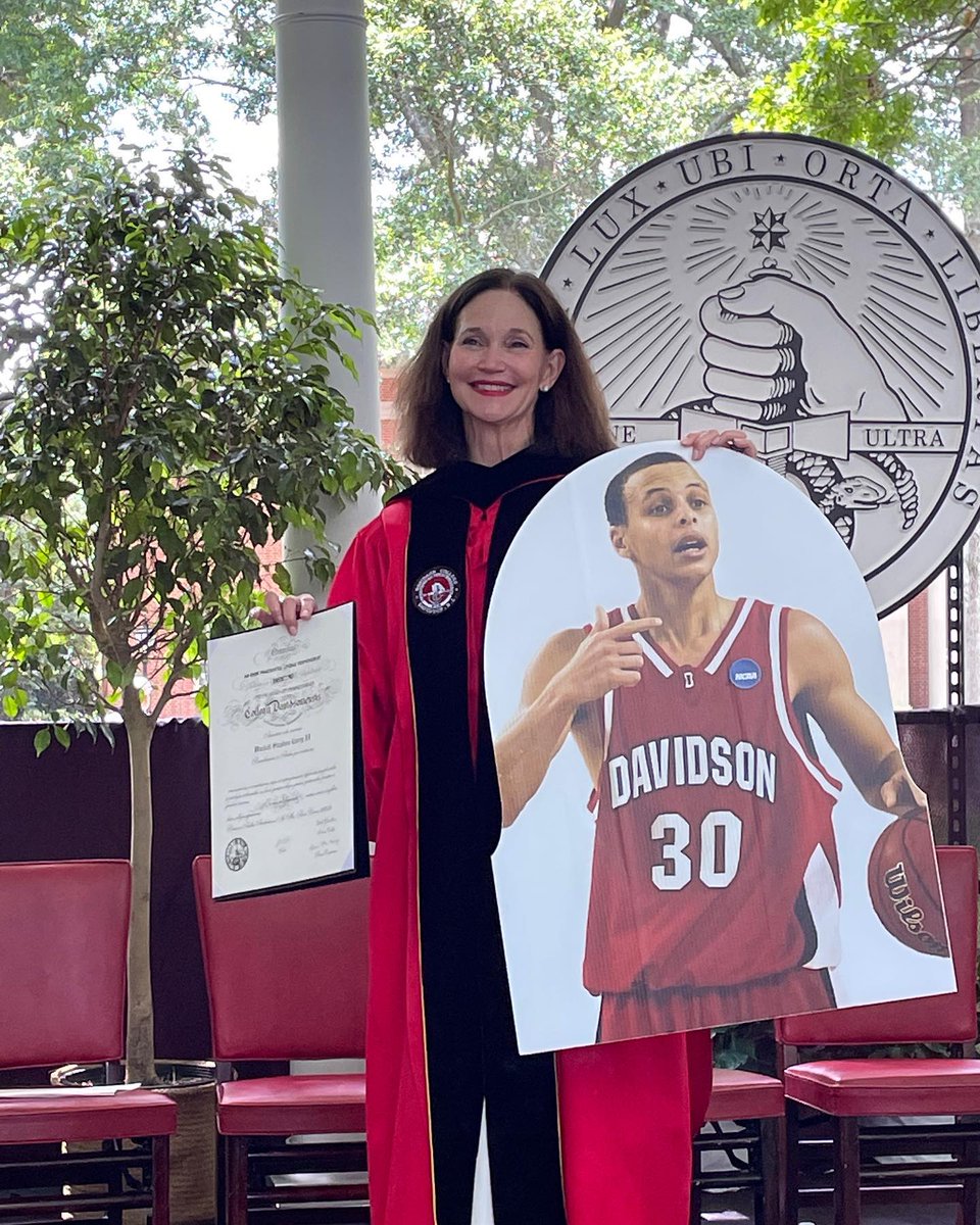 Steph Curry wrote a thesis on advancing gender equity through sports in order to earn his sociology degree at Davidson