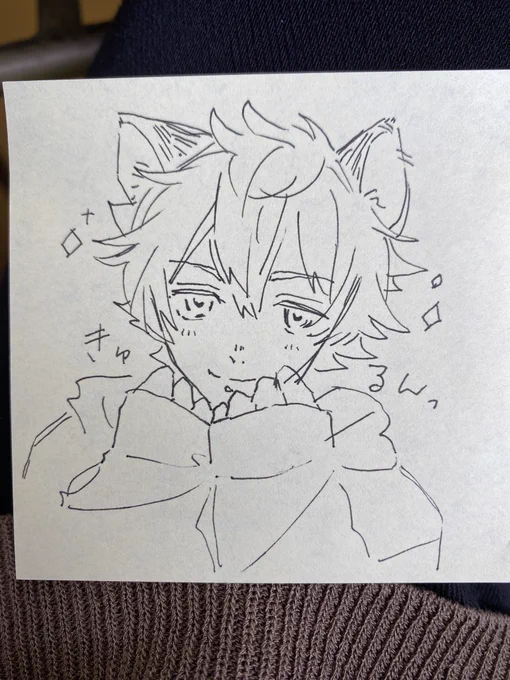 さっき描いたらくがき 
