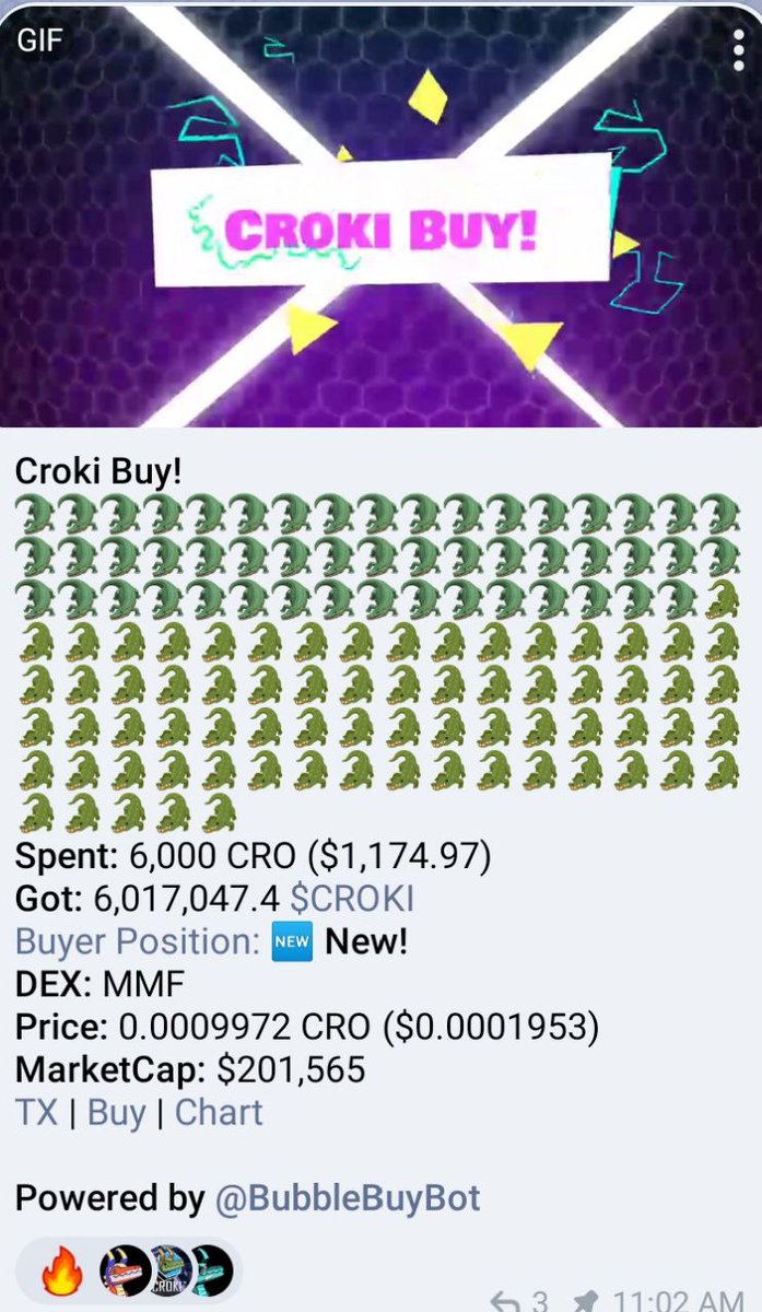 3YAHHHH_13's tweet photo. @JakeGagain buy more $croki https://t.co/8kvEvax7oL