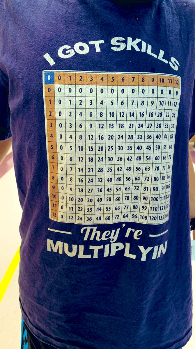 ISDMathTeacher's tweet photo. Check out this shirt a 5th grader at ISD was wearing. #itselectrifying https://t.co/FccvC44Myt