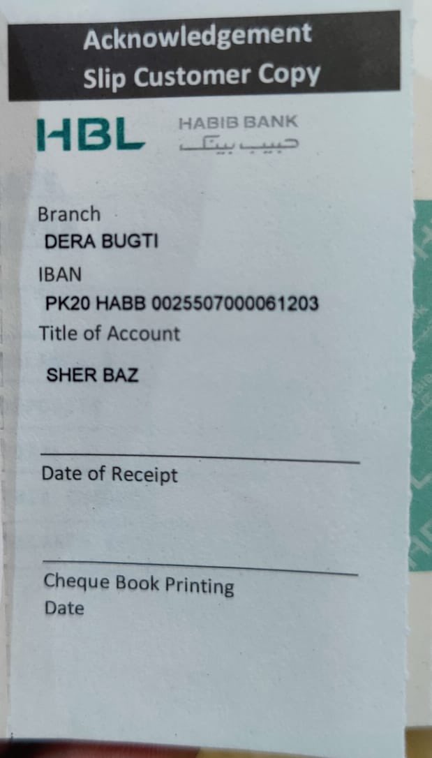 ImaanZHazir's tweet photo. ایچ بی ایل @HBLPak اس بینک اکاؤنٹ کو عارضی طور پر معطل کر کے پیرکوہ کے رہائشیوں کی تکالیف میں بھر پور حصہ ڈال رہا ہے جو صاف پانی نہ ہونے کی وجہ جانوں سے ہاتھ دھو رہے ہیں. اس اکاؤنٹ میں صاف پانی کی فراہمی کے لیے عطیات بھیجے جا رہے ہیں https://t.co/ziEUP6JXnE