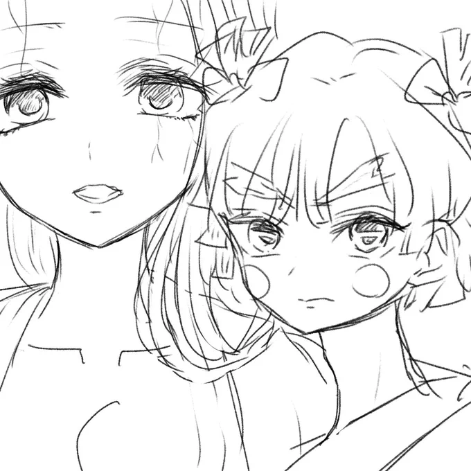 #慧画伯の部屋
かっつぇさんの模写をした慧ちゃんの絵の模写です。バランスが難しいなぁ。 