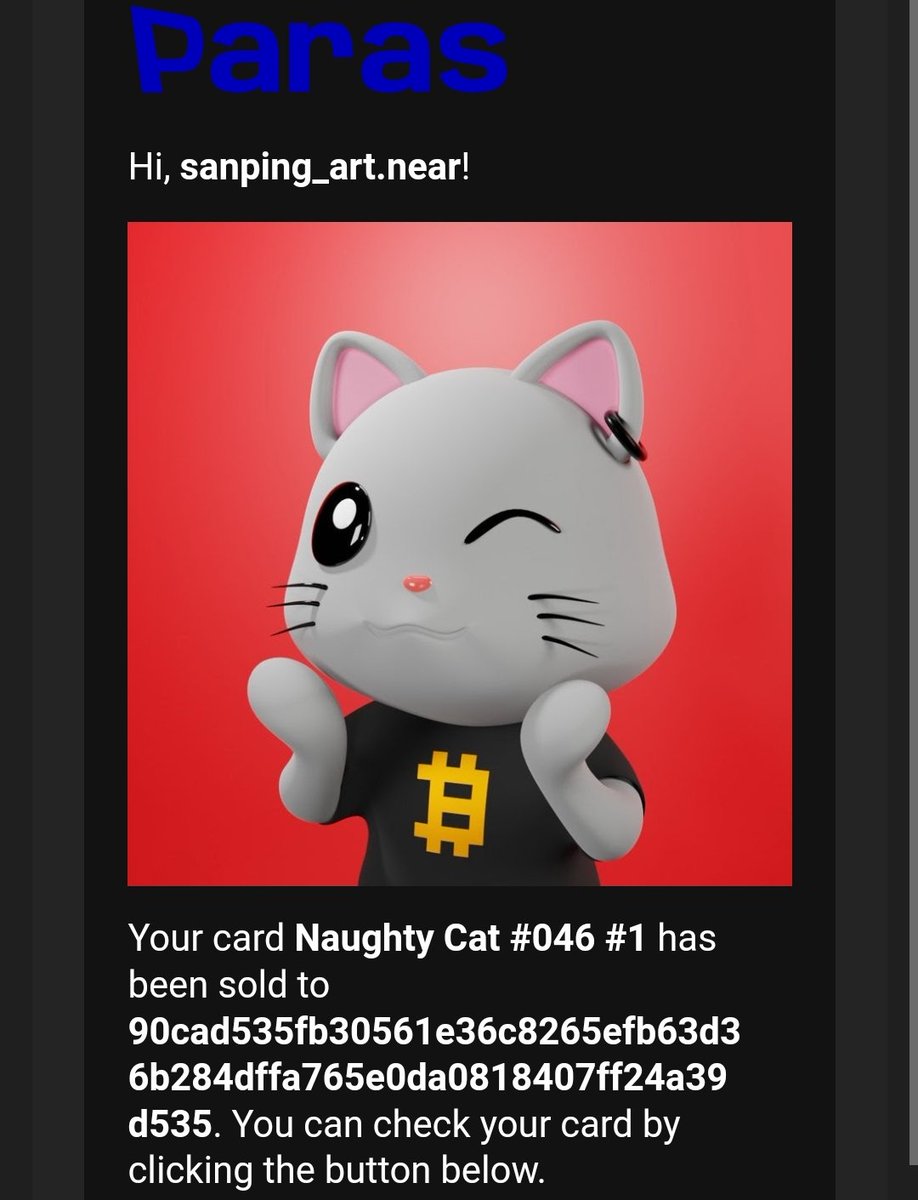 Sold. Thank you for your support 🐱❤️🙏