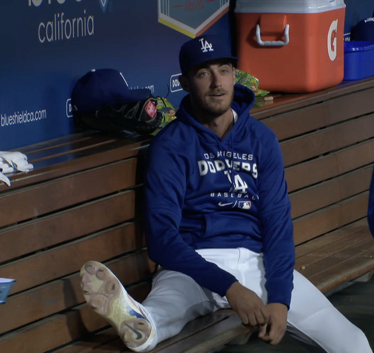 Cody Bellinger is just here for a good time