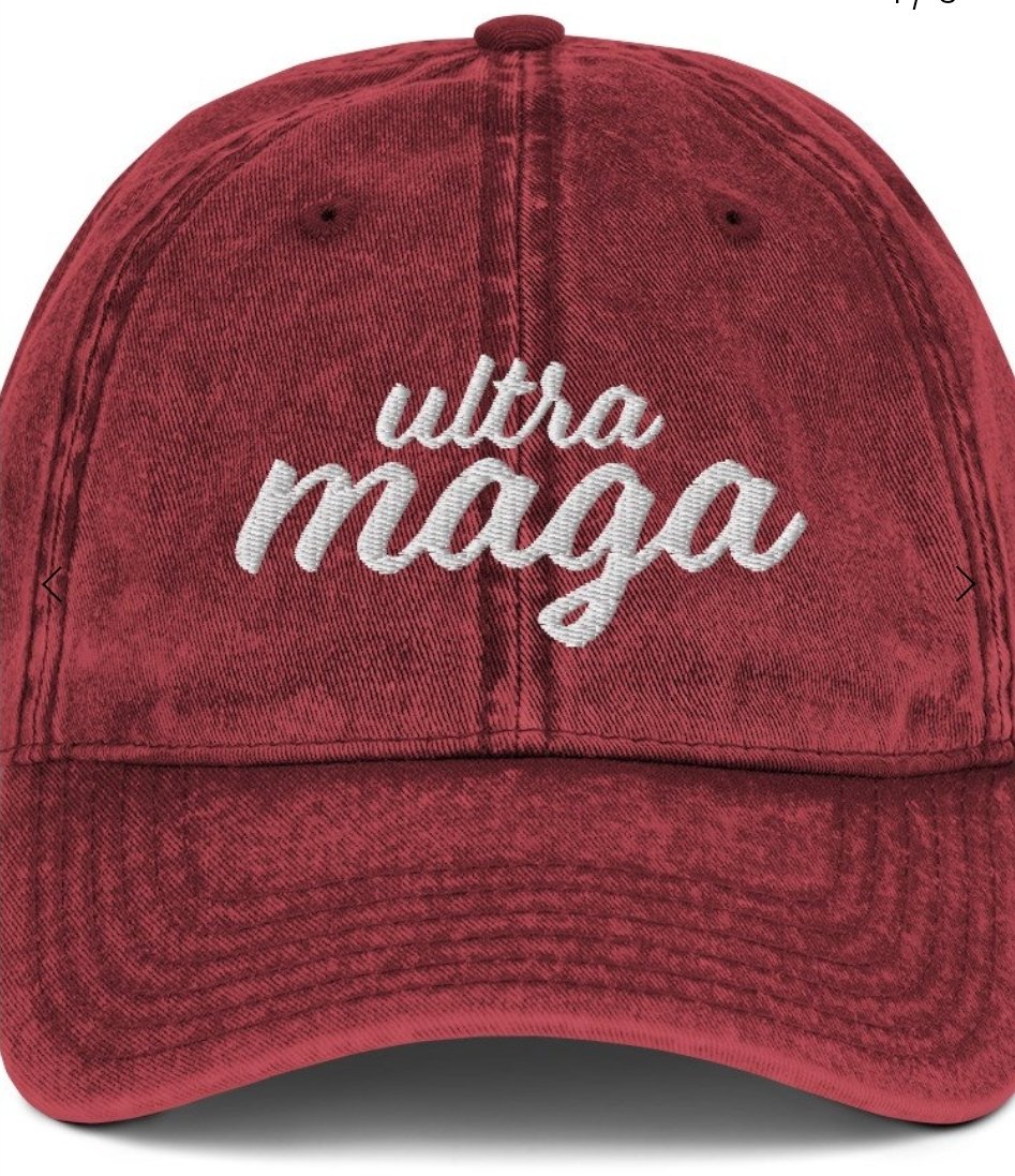 TimRunsHisMouth's tweet photo. Hey Ladies... want to say you're ULTRA MAGA in a classy way?  Check out these new denim hats!

Click here to get yours now! https://t.co/wwvhPC6H6p https://t.co/aEIfjn5F8U