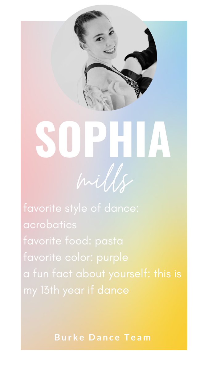 Meet the rookies⭐️🤍 We are so excited for these four to join BDT next year!