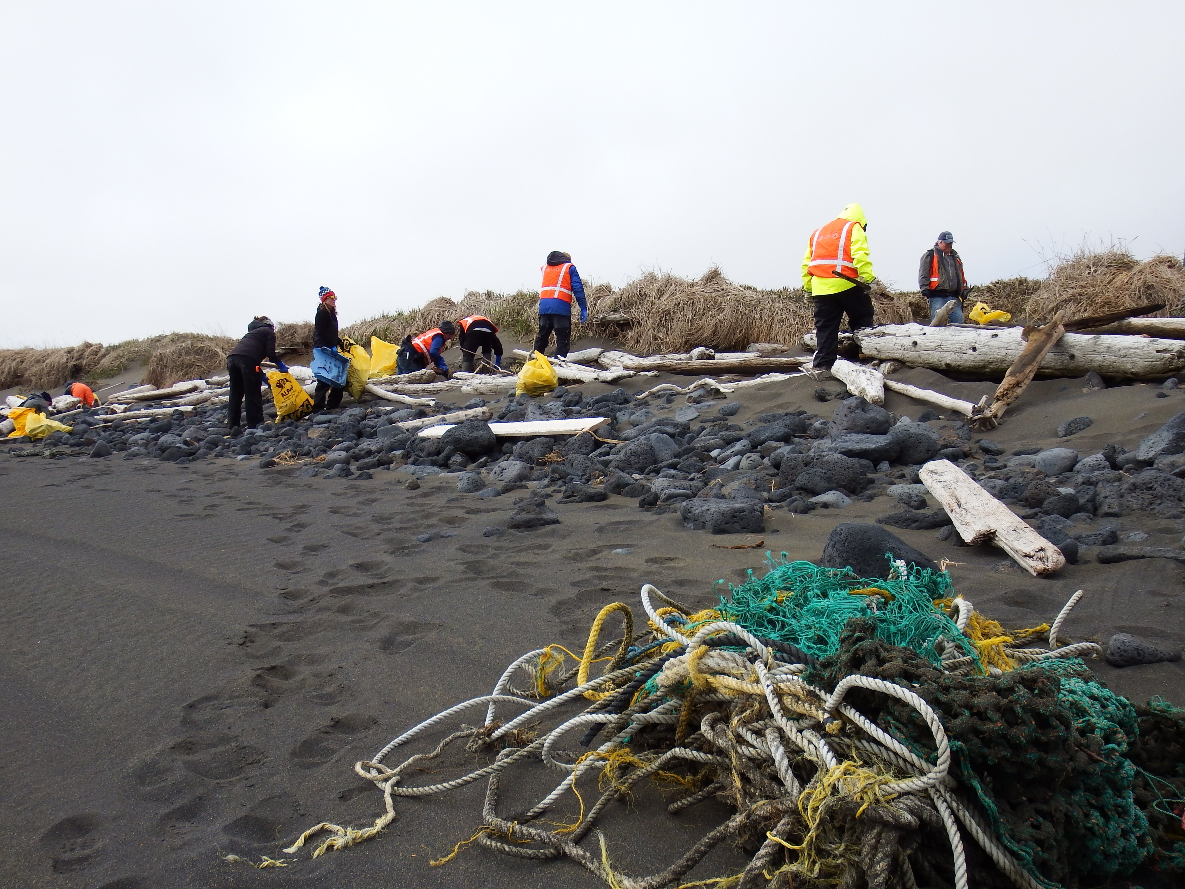 ECO_AK on Twitter: "The 2022 marine debris cleanup is underway on St