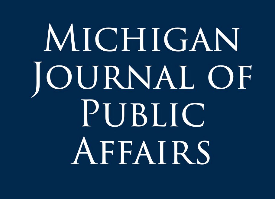 FordMJPA's tweet photo. We are proud to announce the publication of @MJPA volume 19. This year’s journal presents a series of thoughtful and well-researched articles that have the potential to make a powerful impact on today’s policy debates. (Paper descriptions in thread) https://t.co/BZUWJlWIvO https://t.co/fAHAPbn1fe