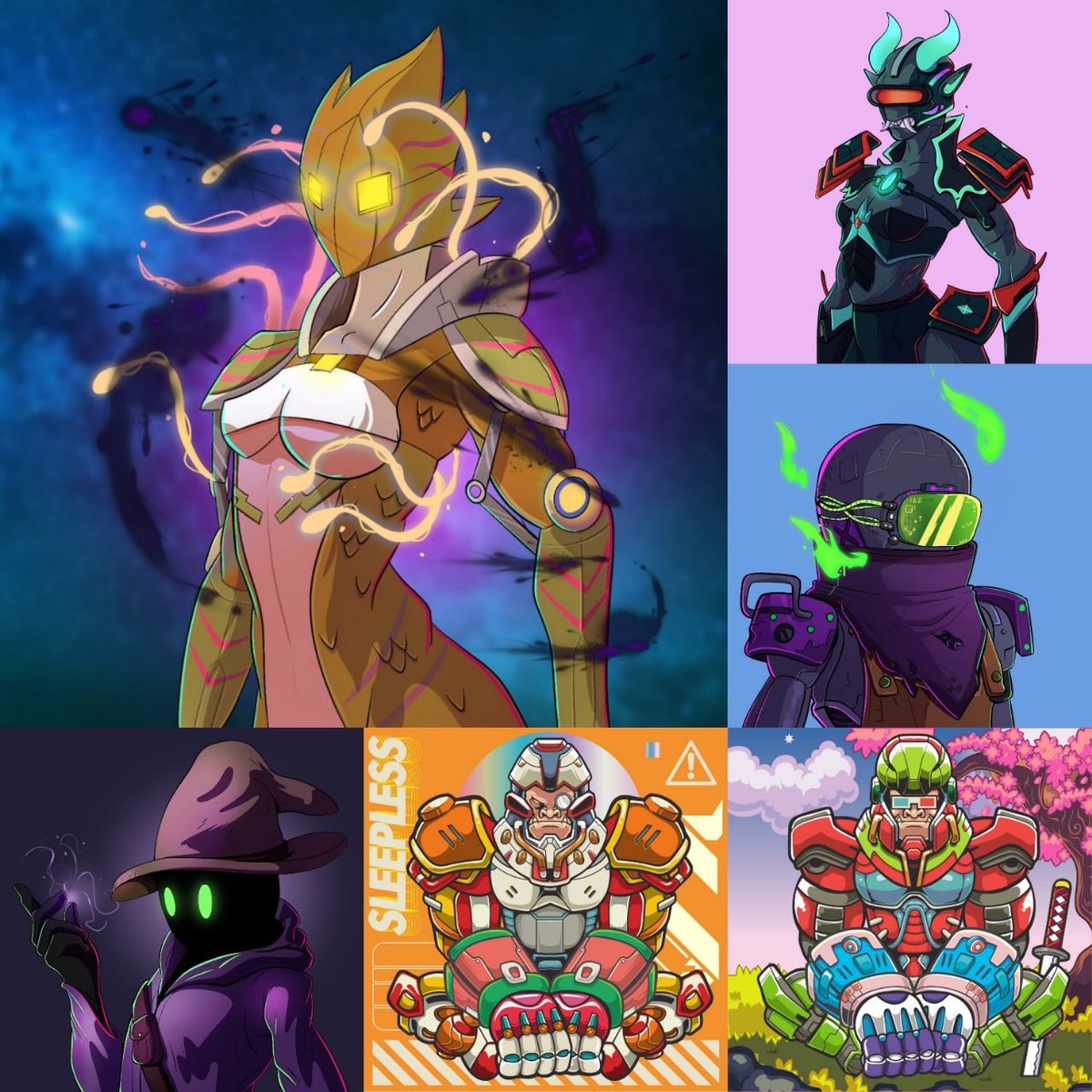 tfalgar89's tweet photo. A lot of influencers are asking what NFT they should buy.

Look at @ZankokuLabz 
Huge staking with previous collections.
Hyped Arcanist mint coming soon.
Great team, great community.
Headturner artwork. https://t.co/GCUHebBm1v