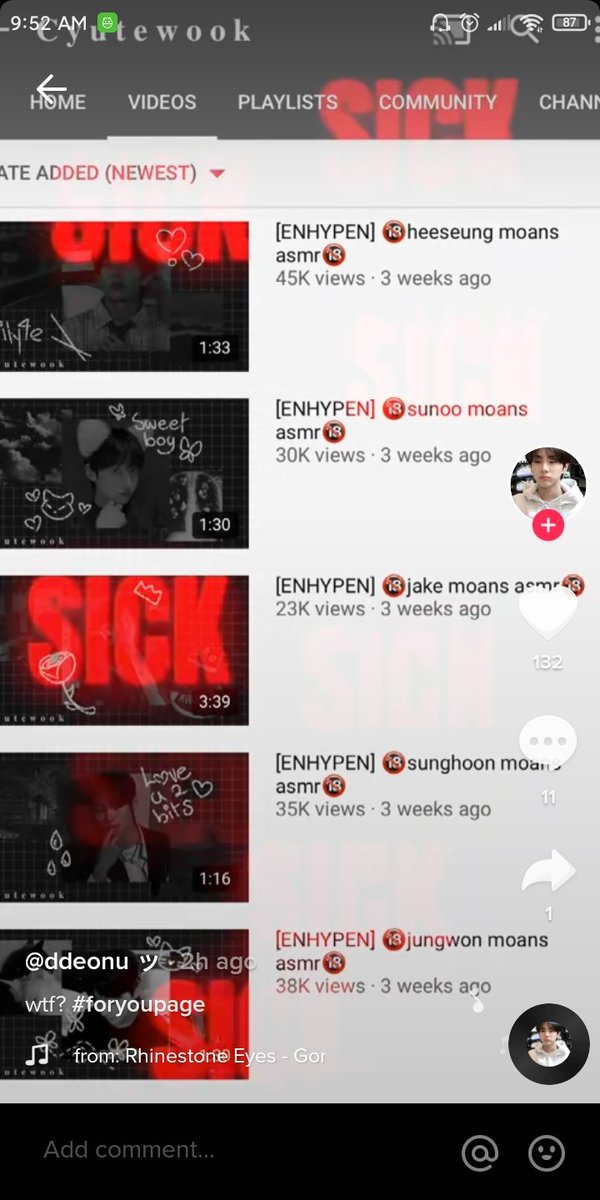 heyyangjungwon's tweet photo. Engenes help me to report the acc pls i'm on my knees🙏🏻 https://t.co/Nfh1BB7sdF