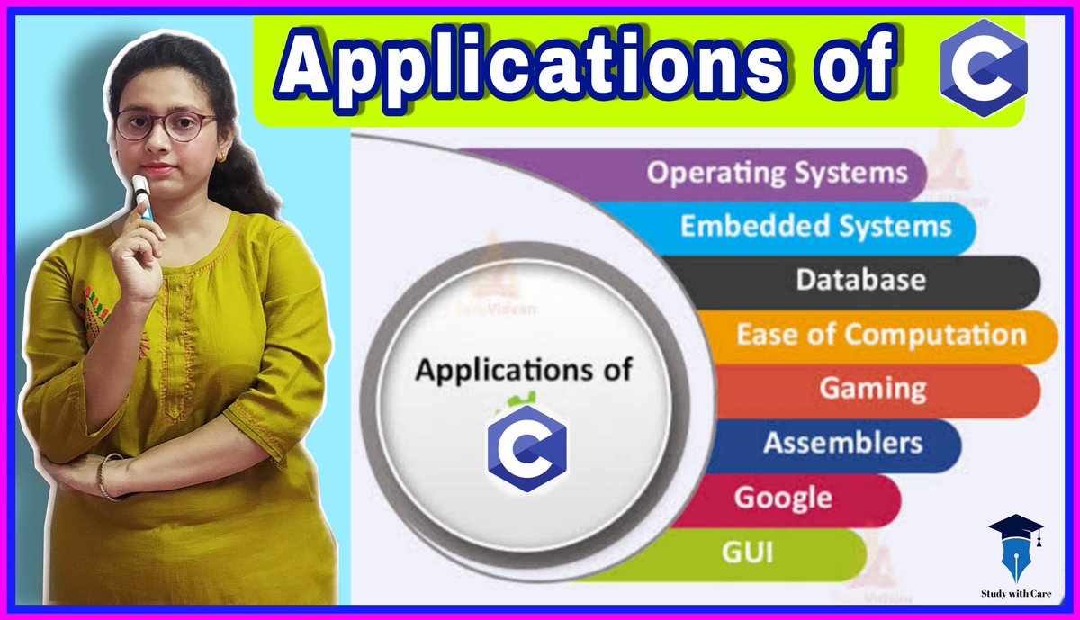 Lipika_sur_'s tweet photo. Applications of 'C' in hindi..
Full video on YouTube..
Checkout☑️ https://t.co/JJkvCA6jbK
#studywithcare https://t.co/sPbyjNuDet