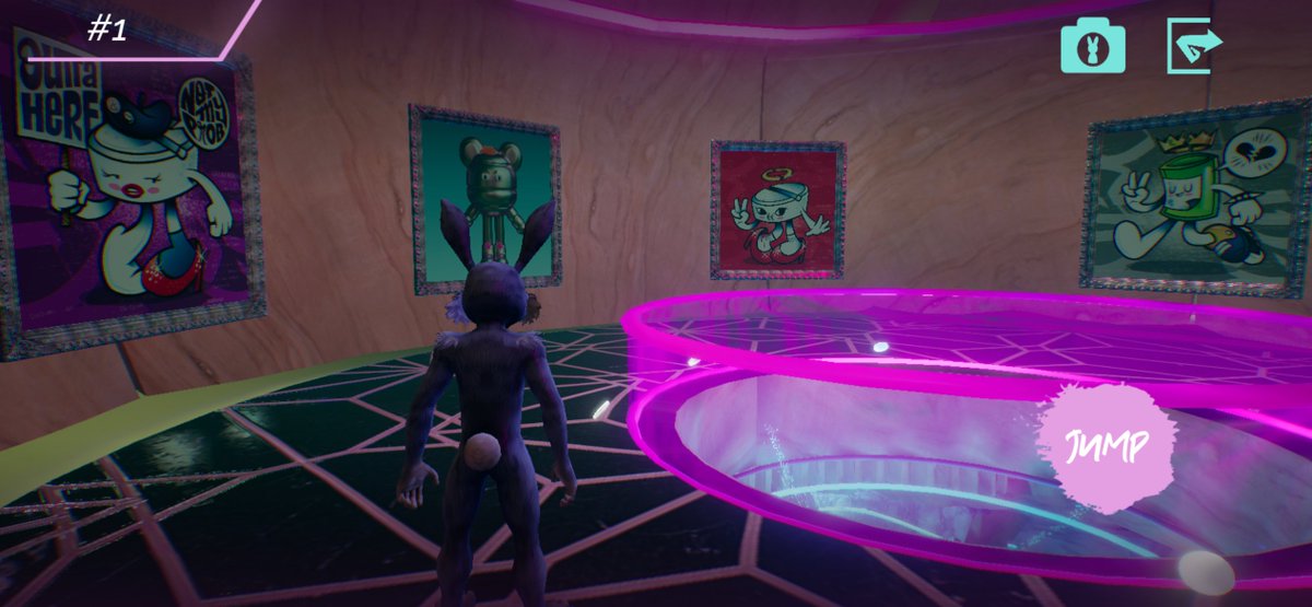 RootDrip's tweet photo. @beyondvrgames @flufworld I love it when a plan comes together. The Burrows are getting even more customized - now with art from around the metaverse. I like mine from @altstatemachine and @DrugReceipts #burrowsNFTart https://t.co/NQi1c1YK7o