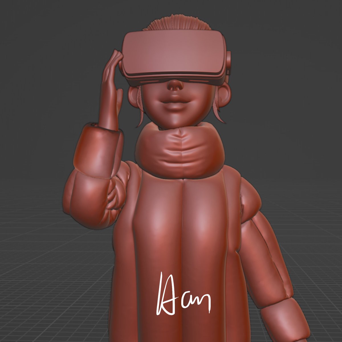 MetaGirl🤩
 #b3d  #Metaverse #3dart