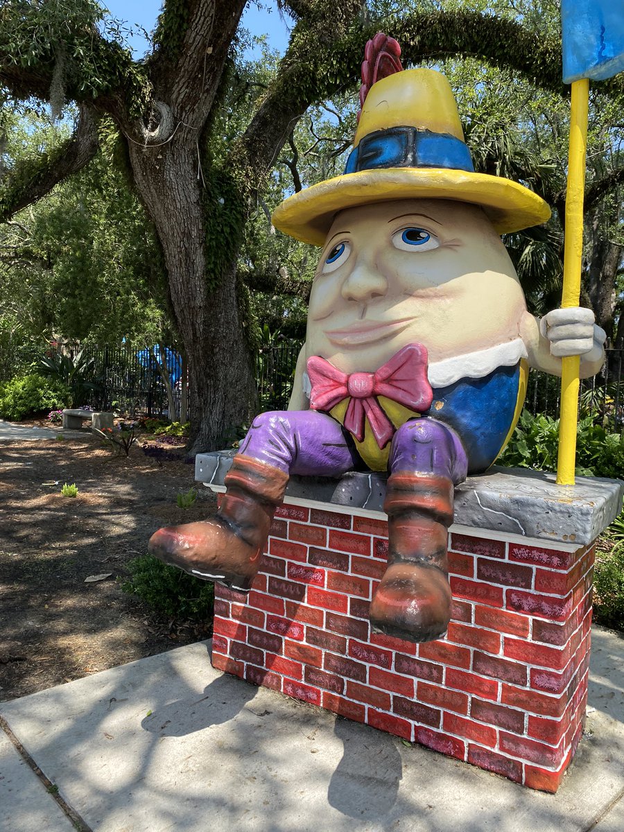 Frustrated by the inadequate standard of care for #endometriosis Humpty sat on this wall in protest.
<a href="/acog/">ACOG</a> #endobelly