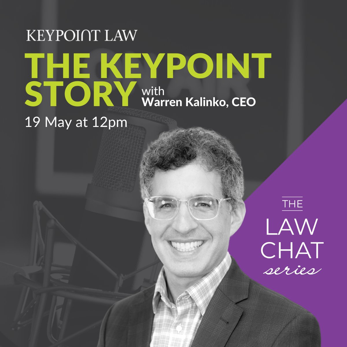 Keypoint_Law's tweet photo. How does a law firm grow to 57 senior lawyers, across 25 service areas and in 5 Australian cities, without timesheets or billable hour targets?

@SimonTupman and Warren Kalinko discuss The Keypoint Story this Thursday in #TheLawChatSeries.

To register: https://t.co/30mlD4Ifep https://t.co/ziE6VdImVX