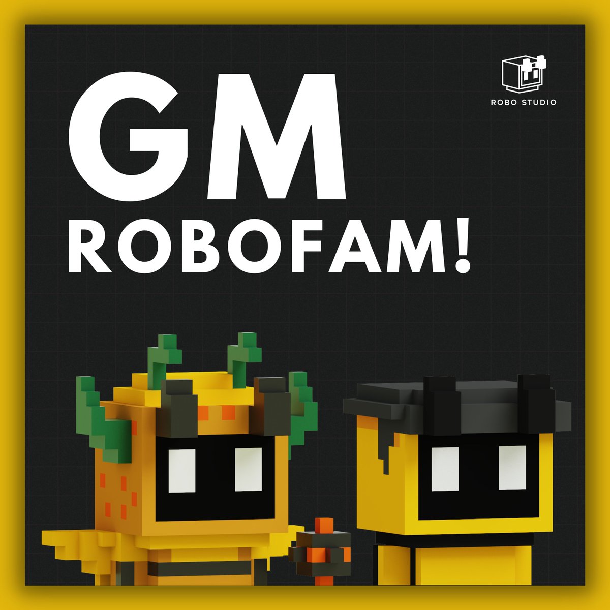 Robo__Studio's tweet photo. Happy Chewsday everybot! 🤖

A new channel is coming soon on our Discord, special for our Robofam 🖤. 

Let's enjoy the "Summer" 🌞👀 https://t.co/Zi4X56XT3L