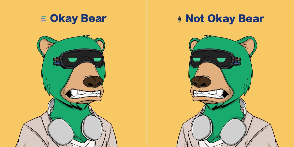 #OkayBears &amp; #NotOkayBears #NFTs