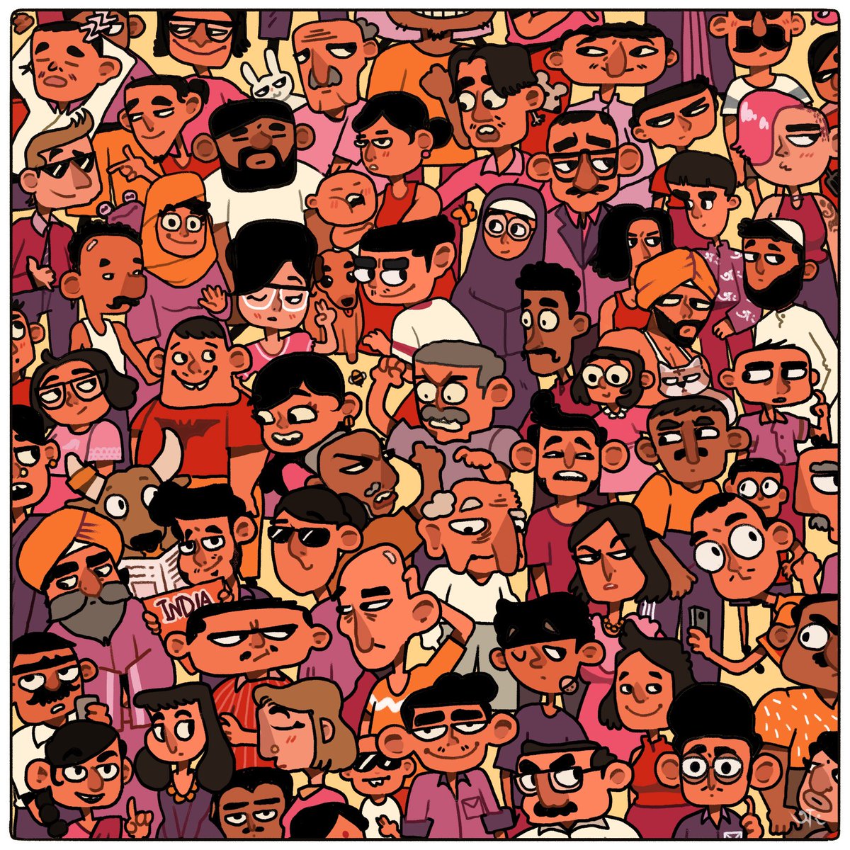 GM!! Sharing my latest work here! 

Have a great day ahead! 

#art #illustration #design #india