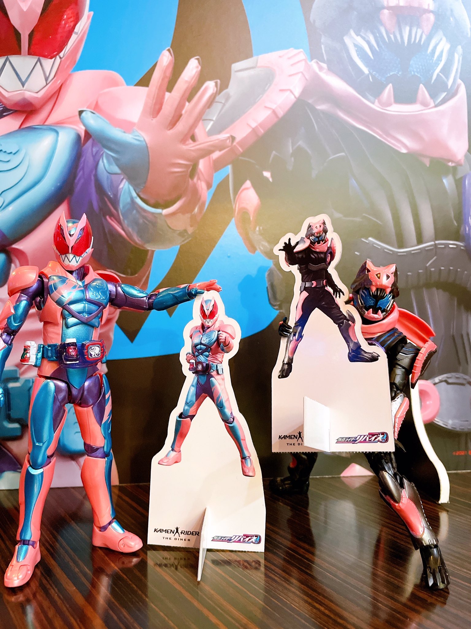 仮面ライダーザダイナー　クウガ　テーブルマーカー 仮面ライダークウガ ライジングマイティ フォーム オリジナル