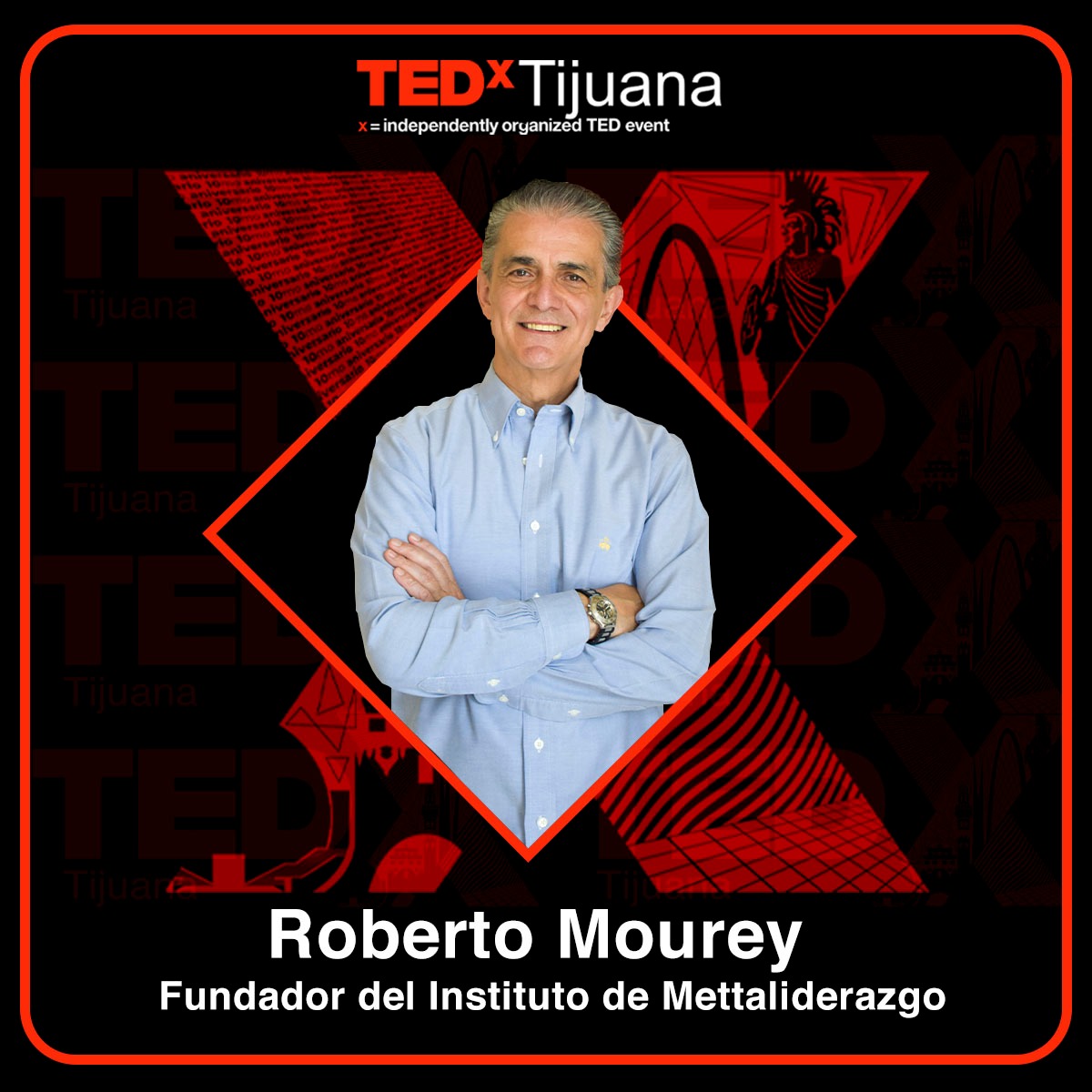 TEDxTijuana's tweet image. #TEDxSpeaker🎤 

Para crecer; @RobertoMoureyR propone fortalecer el liderazgo de una manera innovadora: inspirando, persuadiendo y convenciendo.

⭕ Descubre todo lo que tiene que compartirnos en #TEDxTijuana2022 ¡Acompáñanos!