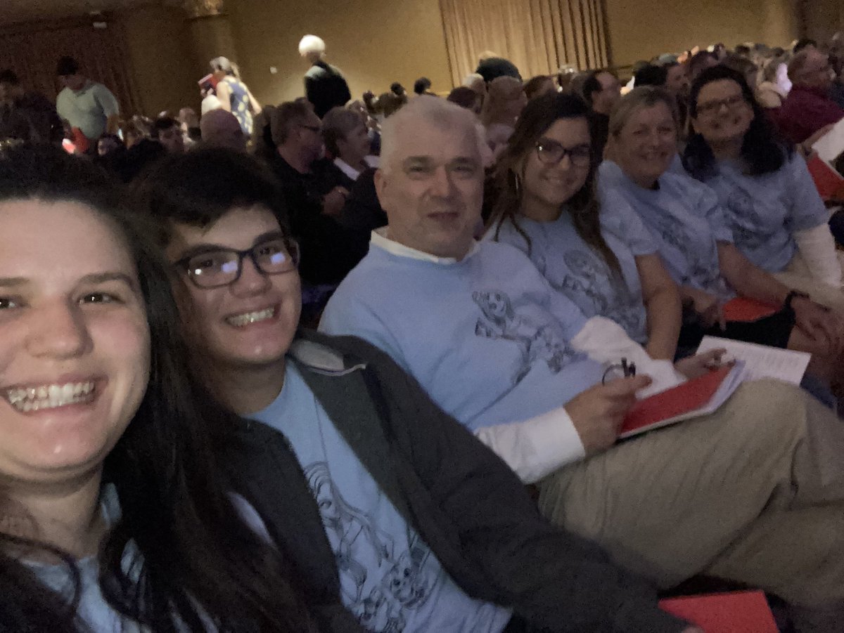 Ironage1's tweet photo. So much anticipation on Saturday as we sat in the Altria Theatre in Richmond waiting for @sarrahkinzart to cross the stage! #VCUArtsgrad https://t.co/T4oOCO3gux