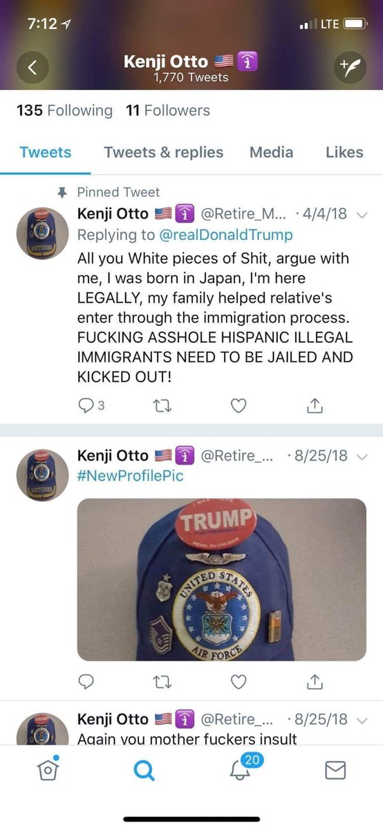 WashoeSave's tweet photo. A few more #voteforotto once public, now deleted tweets.  Say no to Kenji Otto for #washoe County Clerk. Trigger warning: racism, Islamophobia https://t.co/G6dPfnk4r1
