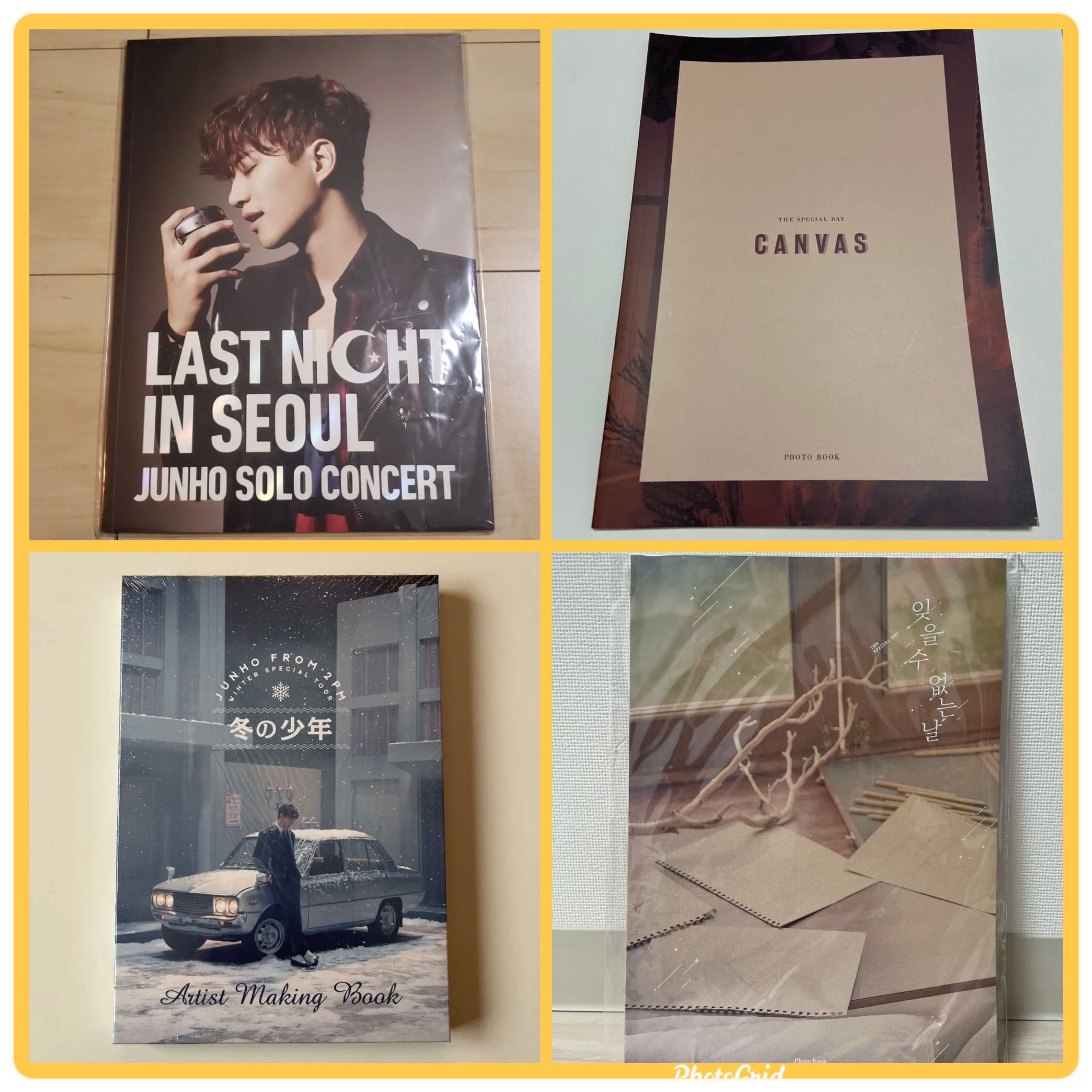 2PM ジュノTHE SPECIAL DAY CANVASフォトブック