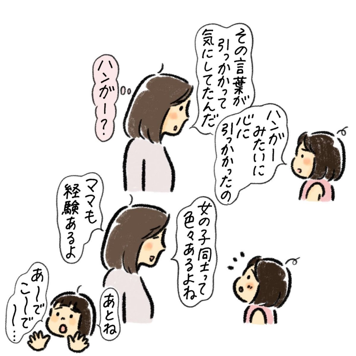 きのうの夜つぶやいたことをイラストにしました
娘にとってわたしはほけんの窓口らしい🤭
楽しいことも嫌なこともたくさん経験して成長してほしいものです💪(嫌なことは程々が望ましいけど) 