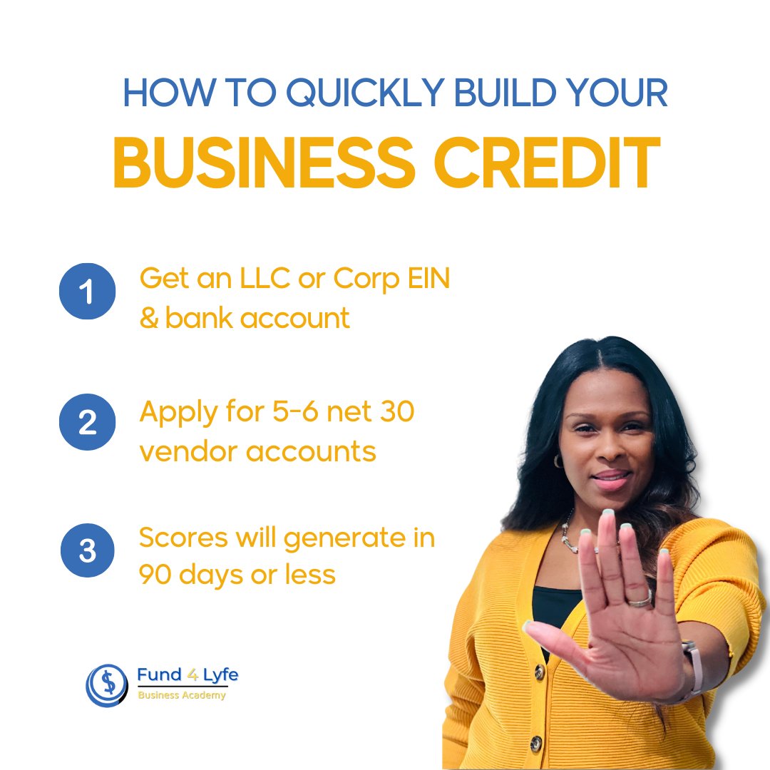 fund4lyfe's tweet photo. Tips to build business credit NO PG😊 https://t.co/UjSytxsaNX