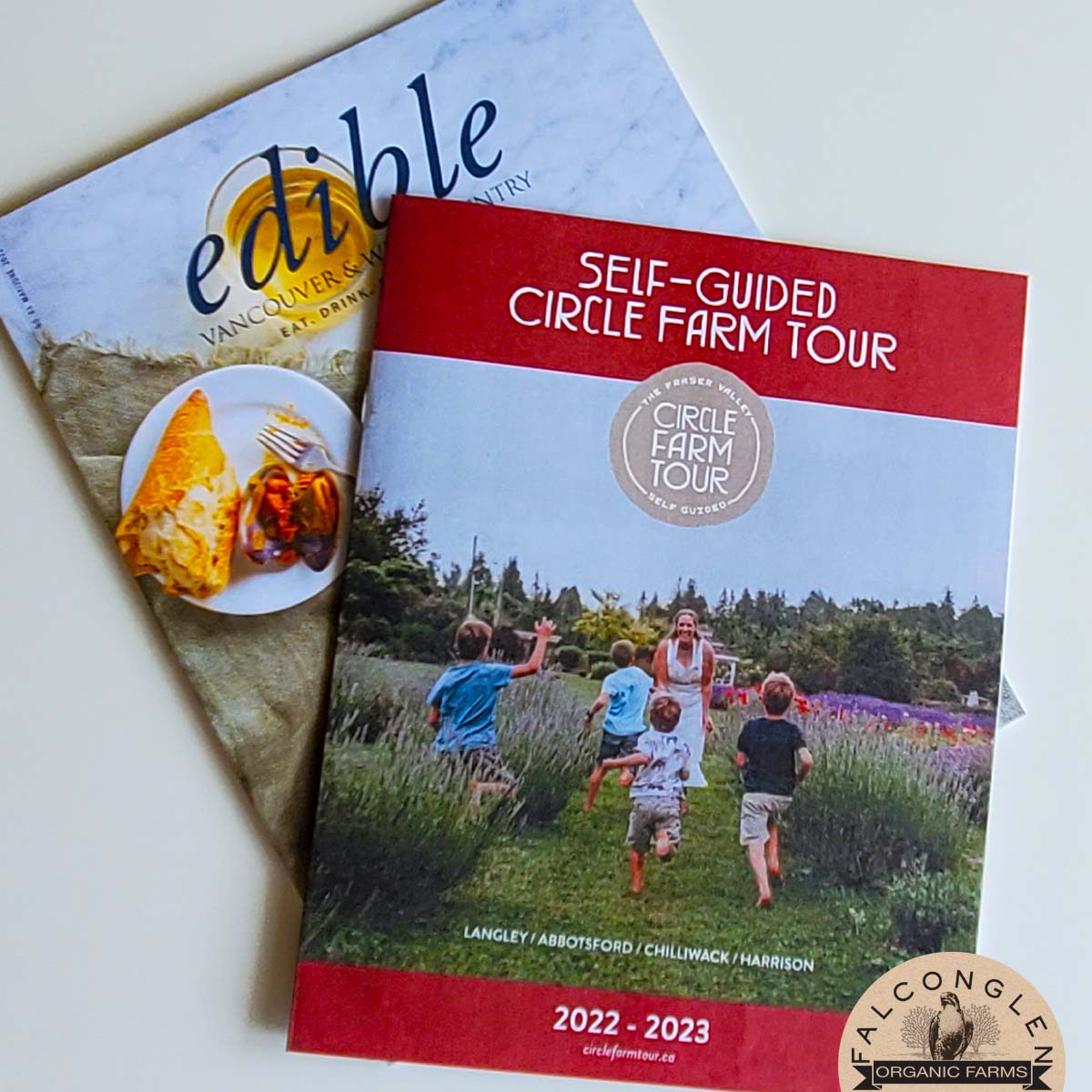 FalconglenFarms's tweet photo. We are happy and proud to announce that we are part of the Self-Guided Circle Farm Tour for Langley this year! 
Grab your May issue of Edible and find an included copy of the Self-Guided Circle Farm Tour! Then enjoy some of the best farm experiences and support local producers! https://t.co/wEMRlKRoiJ