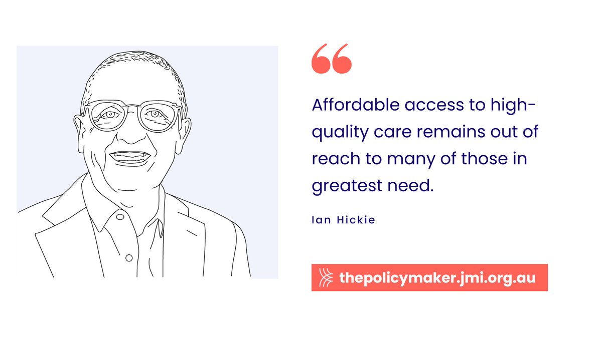 JMIPublicPolicy's tweet photo. Is high-quality mental health care possible? 

Yes, says @ian_hickie. But it will require structural reform, accountability, and the will to make it a reality. 

Read his full article https://t.co/Xw5wu9jODG

#HealthCare #MentalHealth @Dana_Adele https://t.co/Rhx2X5rtjZ