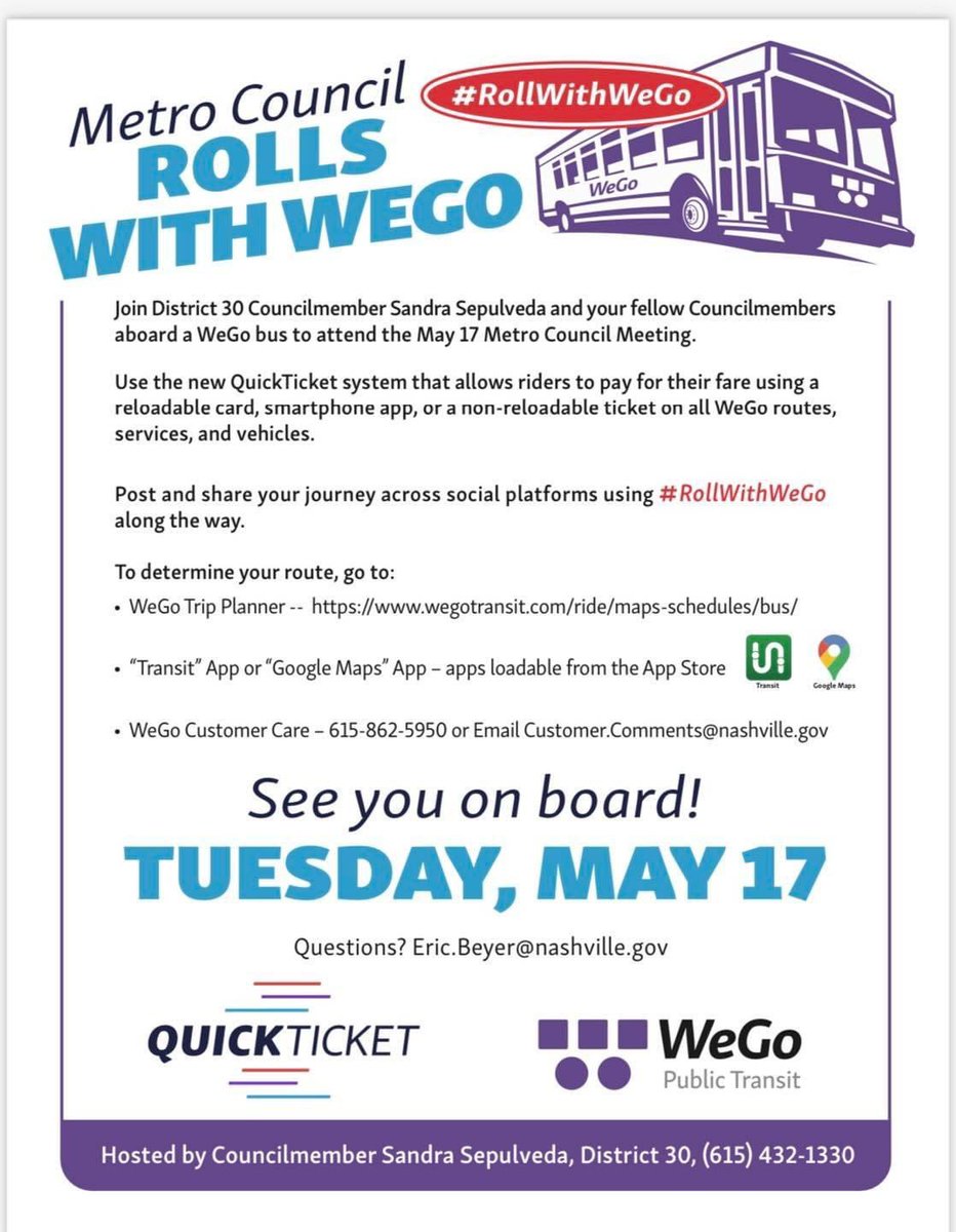 angienashville's tweet image. 🧵Awesome thread! Thanks very much for supporting @SandraForNash’s #MetroCouncilNash #RollWithWeGo  @WeGoTransit Challenge.

This compilation highlights the importance of frequency, later hours, informal park &amp;amp; rides, lighting &amp;amp; sidewalks for anyone that wants to #busmore safely.
