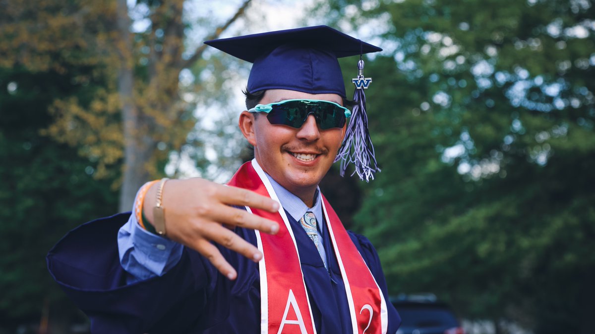 westminsterpa's tweet photo. Because this year's PAC Championship coincided with our Commencement, our @WCTitanBaseball seniors missed our graduation ceremony.

So today, they got their own. 💙⚾️

For more pics: https://t.co/m4PaH0g4ek https://t.co/iZF6C9MScB
