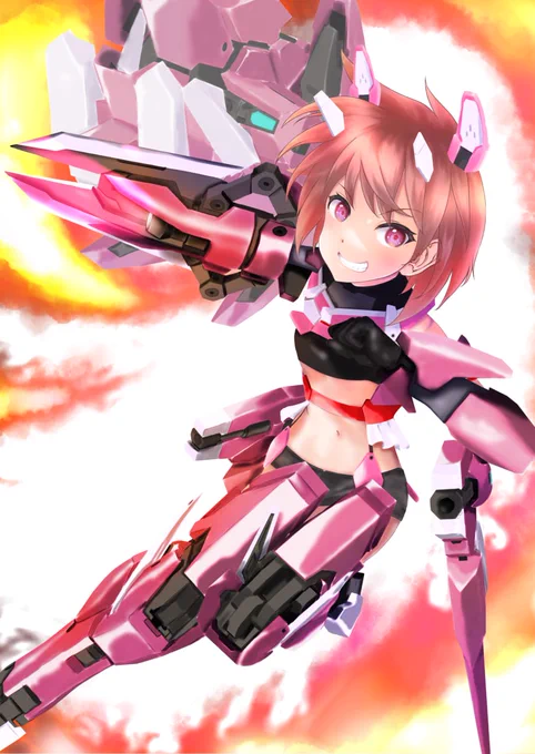 日向リン https://t.co/SocWGXA1Yh #ARTstreet #MediBang #アリス・ギア・アイギス #アリスギアお絵描き #アリスギアお絵かき #日向リン 