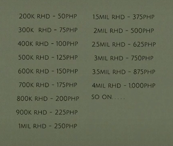 vilacsx's tweet photo. Selling RHD for gcash!
~1:4 ratio
~currently 8m+ stock!
~dm me or sxnsanriiokuromi#4911 on discord!! <3 https://t.co/uidbsy1Lbl