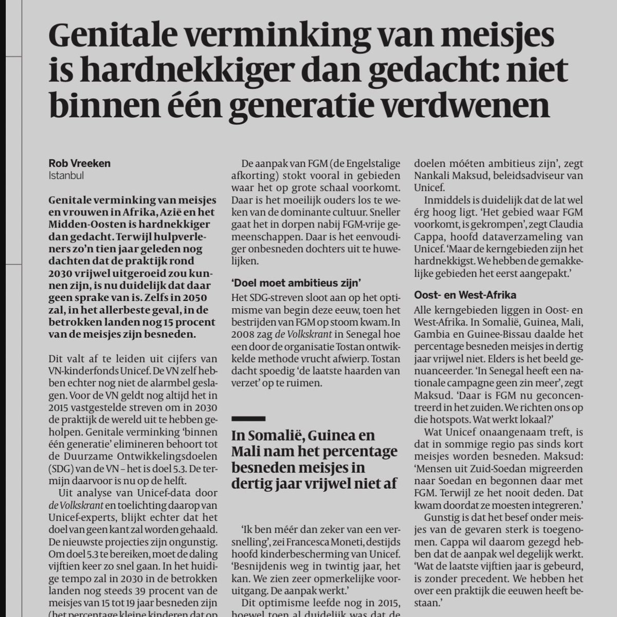 Assita_Kanko's tweet photo. Genitale verminking van meisjes neemt (nog)niet af. Mijn grootmoeder was genitaal verminkt. Mijn moeder is genitaal verminkt. Ik ben genitaal verminkt. Bij mij stopt het, want ik ben vrij, zelfredzaam en die traditionele en religieuze brutaliteit geef ik aan niemand door! #EndFGM https://t.co/6DWJnmkwoB