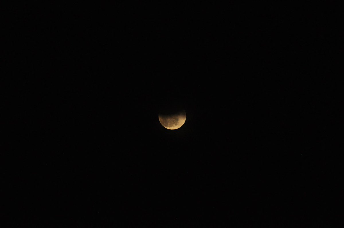 White_Guy_Tyler's tweet photo. Not the greatest pictures ever, but I attempted to take some of the lunar eclipse from Hawaii 🤙🏼 https://t.co/Ihsnjcs5AT