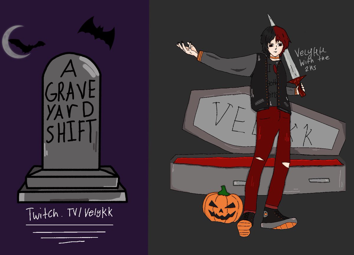AGraveyard_Hit's tweet photo. || INCOMING MESSAGE ||

First member of “A Graveyard Shift”     

                            @Velykk  - https://t.co/s8hpdzGowF