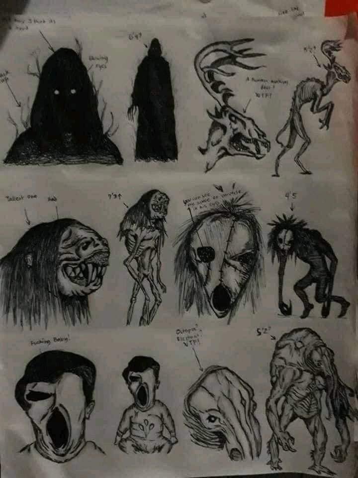 hilos_terror's tweet photo. Dibujos interpretados por un artista de testimonios de personas que sufrieron parálisis del sueño 😨😨

Abro hilo 🧵 https://t.co/ThJx0pkxPm