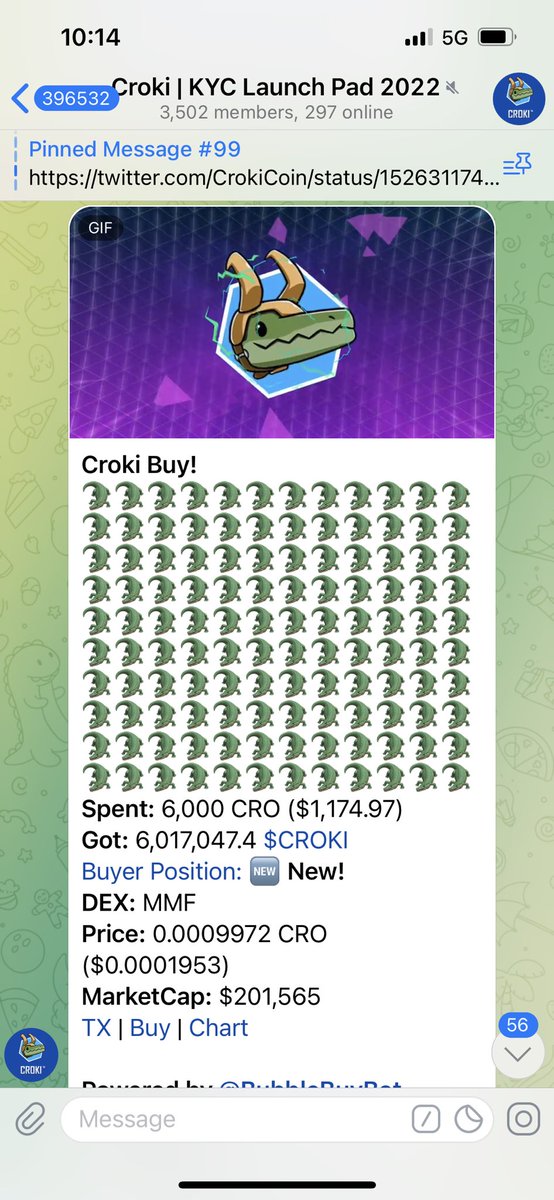 <a href="/cryptobarbieBSC/">Crypto Barbie ൫sc</a> @CrokiCoin will push more than that with <a href="/CrokiPad/">CrokiPad</a> #croki #cro #bsc #btc #eth